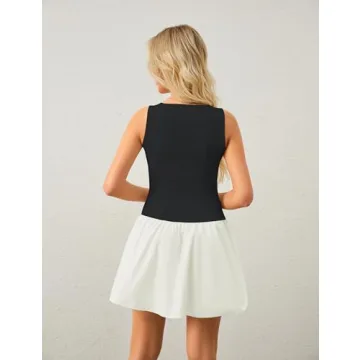 Stylish Ymejia Mini Tank Dress for Effortless Summer Fashion