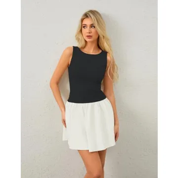 Stylish Ymejia Mini Tank Dress for Effortless Summer Fashion