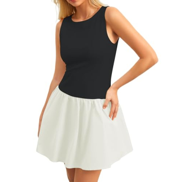 Stylish Ymejia Mini Tank Dress for Effortless Summer Fashion