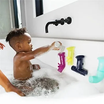 Boon Bath Pipes - Engaging Toddler Bath Toy Set