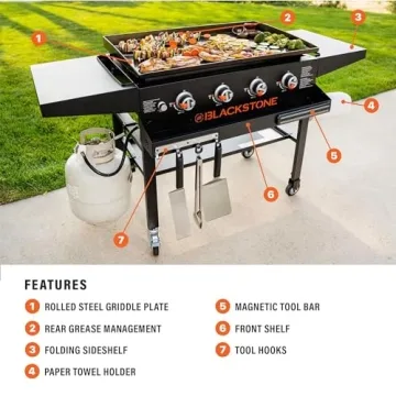 Blackstone 36 Inch Large Griddle for Outdoor Cooking