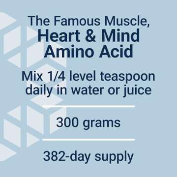 Life Extension Taurine Powder – Healthy Cardiovascular Support, Promotes Brain Health, Healthy Aging, and Muscle and Exercise Recovery – Gluten-Free, Non-GMO, Vegetarian – 300 Grams