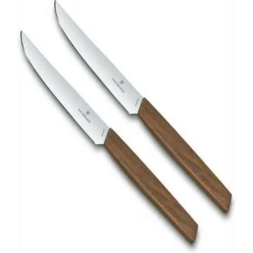 Victorinox Swiss Modern 2-Piece Steak Knife Set - Premium Meat Knives