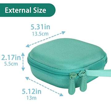Aenllosi Hard Carrying Case Replacement for Moonlite Mini Projector Gift Pack fits Upto 20 Storybook Reels,Storybook Projector Organizer(Only Case,Mint)