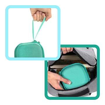 Aenllosi Hard Carrying Case Replacement for Moonlite Mini Projector Gift Pack fits Upto 20 Storybook Reels,Storybook Projector Organizer(Only Case,Mint)