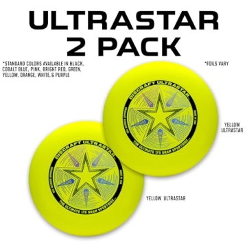 Discraft Ultra Star Frisbee 175G - Perfect for Outdoor Fun