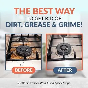 PAMI Steel Wool Scrubber Pack of 8 for Cleaning Glass