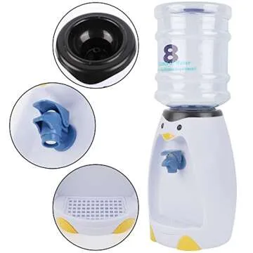 Cute YOFIT 2.5L Mini Water Dispenser Penguin Style