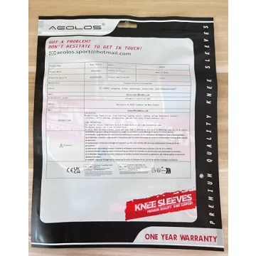 AEOLOS Knee Sleeves for Pain-Free Workouts 7mm Compression