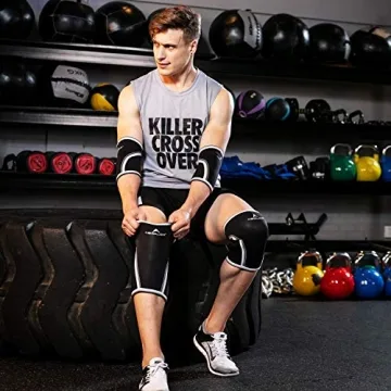 AEOLOS Knee Sleeves for Pain-Free Workouts 7mm Compression