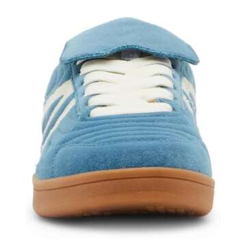 Steve Madden Women's Madrid Sneaker - Stylish Blue Sneakers