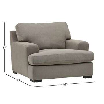 Stone & Beam Dow-Filled Accent Armchair for Comfort