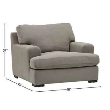 Stone & Beam Dow-Filled Accent Armchair for Comfort