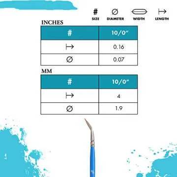 Princeton Artiste Spot Detailer Paintbrush - 10/0 Size