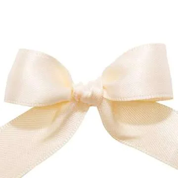 Morex Ribbon Double Face Satin 3/8" X 50 YD for Gifts