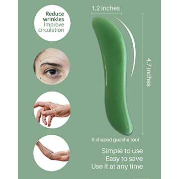 MoHern Gua Sha Massage Tools for Facial and Body Care