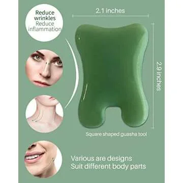 MoHern Gua Sha Massage Tools for Facial and Body Care