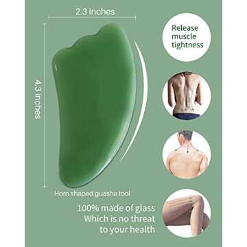 MoHern Gua Sha Massage Tools for Facial and Body Care