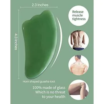 MoHern Gua Sha Massage Tools for Facial and Body Care