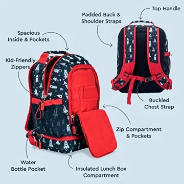 Bentgo Kids 2-in-1 Backpack & Insulated Lunch Bag