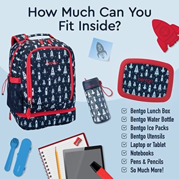 Bentgo Kids 2-in-1 Backpack & Insulated Lunch Bag