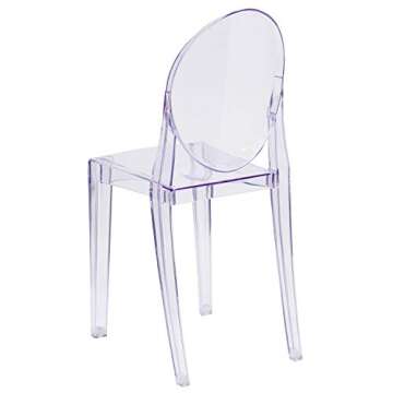 Stylish Flash Furniture Ghost Accent Chair for Any Space