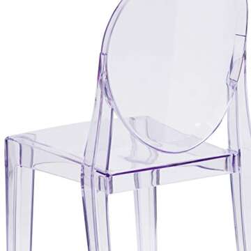 Stylish Flash Furniture Ghost Accent Chair for Any Space
