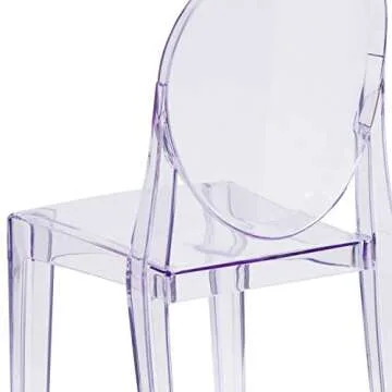 Stylish Flash Furniture Ghost Accent Chair for Any Space