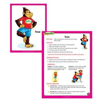 Super Duper Publications | Yoga Exercise, Activities & Body Awareness Fun Decks | Move Your Body & S...