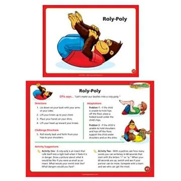 Super Duper Publications | Yoga Exercise, Activities & Body Awareness Fun Decks | Move Your Body & Scooter Board Flash Cards | Occupational Therapy and Motor Skills Bundle | Educational Materials