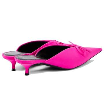 Stylish THESHY Women's Bow Mules - Comfort Meets Fashion