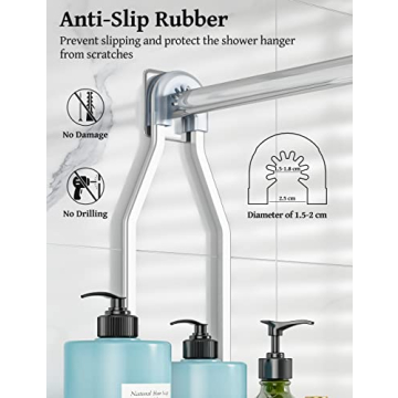 Stylish YASONIC Shower Caddy Organizer for Easy Bath Storage