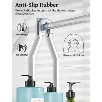 Stylish YASONIC Shower Caddy Organizer for Easy Bath Storage