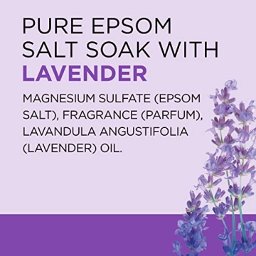 Dr Teal's Lavender Epsom Salt Soak for Relaxation & Sleep
