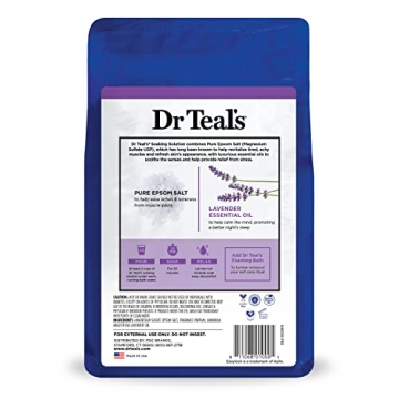 Dr Teal's Lavender Epsom Salt Soak for Relaxation & Sleep