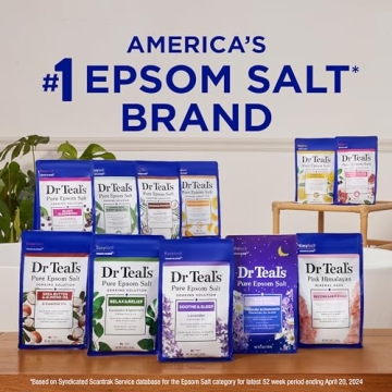 Dr Teal's Lavender Epsom Salt Soak for Relaxation & Sleep