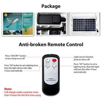 RuoKid Solar Street Lights: High Lumen Eco-Friendly Lighting Solution