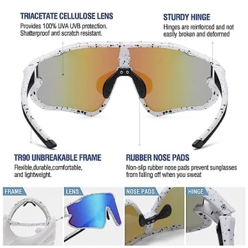 Durable DUCO Kids Sunglasses for Active Children