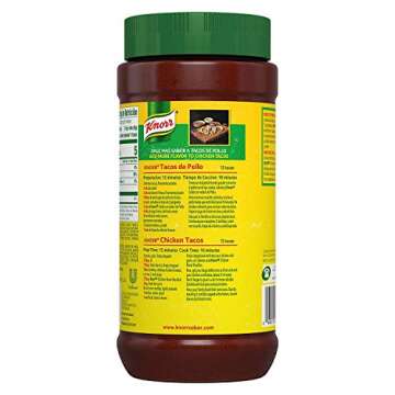 Title Knorr Bouillon, Granulated, Chicken Flavored, 2.53 Pound (Pack of 2)