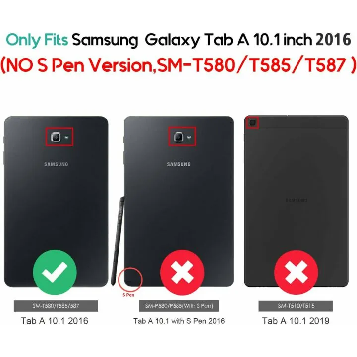 ProCase Galaxy Tab A Case with Multiple Viewing Angles