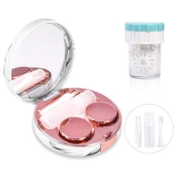 Portable Contact Lens Care Kit with Stylish Design