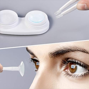 Stylish Contact Lens Care Kit for Travelers and Daily Use