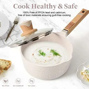 Nonstick Cookware Set for Induction Cooking - 16 Pieces