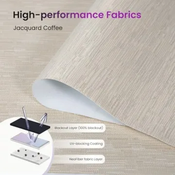 Astomi Custom Motorized Roller Shades with Smart Control