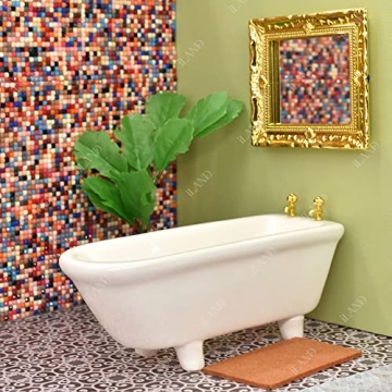 iLAND Mini Mirrors Set for Dollhouse Decor - 4pcs