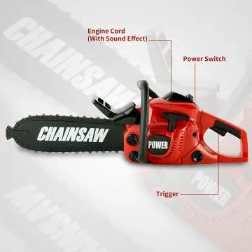 Toy Choi Kids Outdoor Chainsaw Toy Tool Set