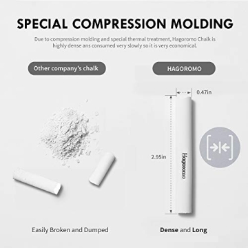 HAGOROMO Chalk Non-Toxic 12 Pcs Assorted Colors - Dustless