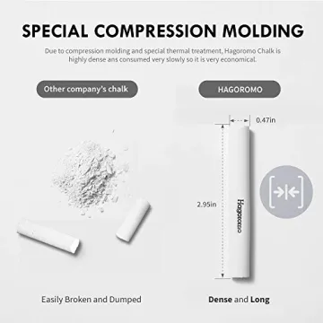 HAGOROMO Chalk Non-Toxic 12 Pcs Assorted Colors - Dustless