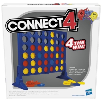 Hasbro Connect 4 Strategy Game with Blocker Discs for Kids