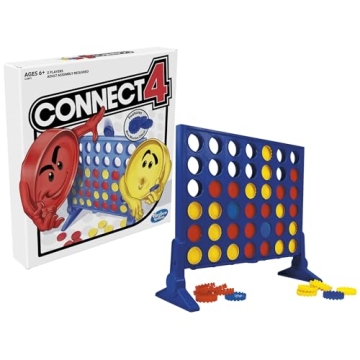 Hasbro Connect 4 Strategy Game with Blocker Discs for Kids